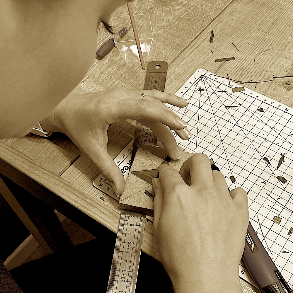 Stage marqueterie de paille